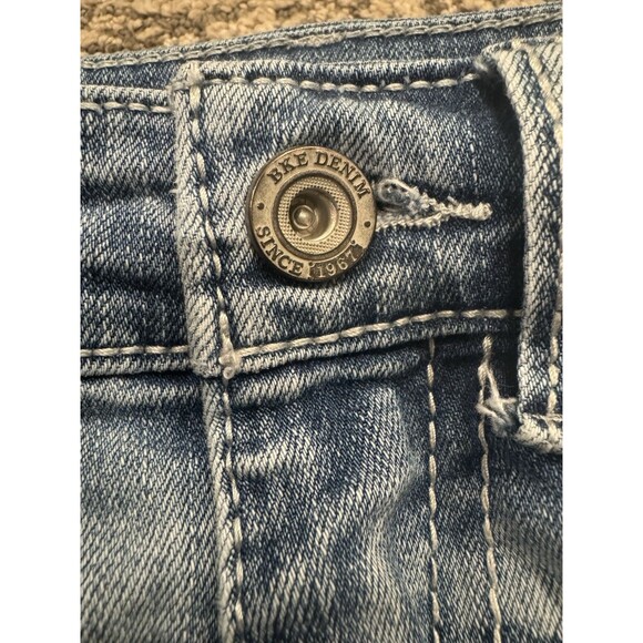 BKE Men’s Jeans Alec 30x32 (fit More Like 30x31) Light Wash Denim Jeans Straight - Picture 6 of 11